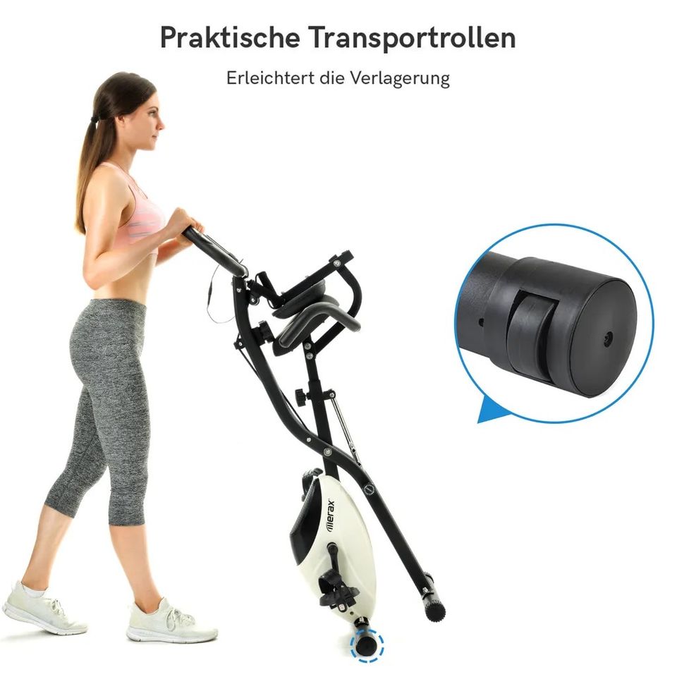 Fitnessbike Neu Heimtrainer Xbike Fitnessfahrrad Sportgerät in Hamburg