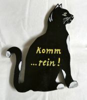 Holz Motiv Katze (komm rein ) Handarbeit Baden-Württemberg - Heubach Vorschau