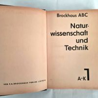 Buch 2x Bücher Brockhaus ABC Naturwissenschaft Technik ddr Sachsen-Anhalt - Magdeburg Vorschau