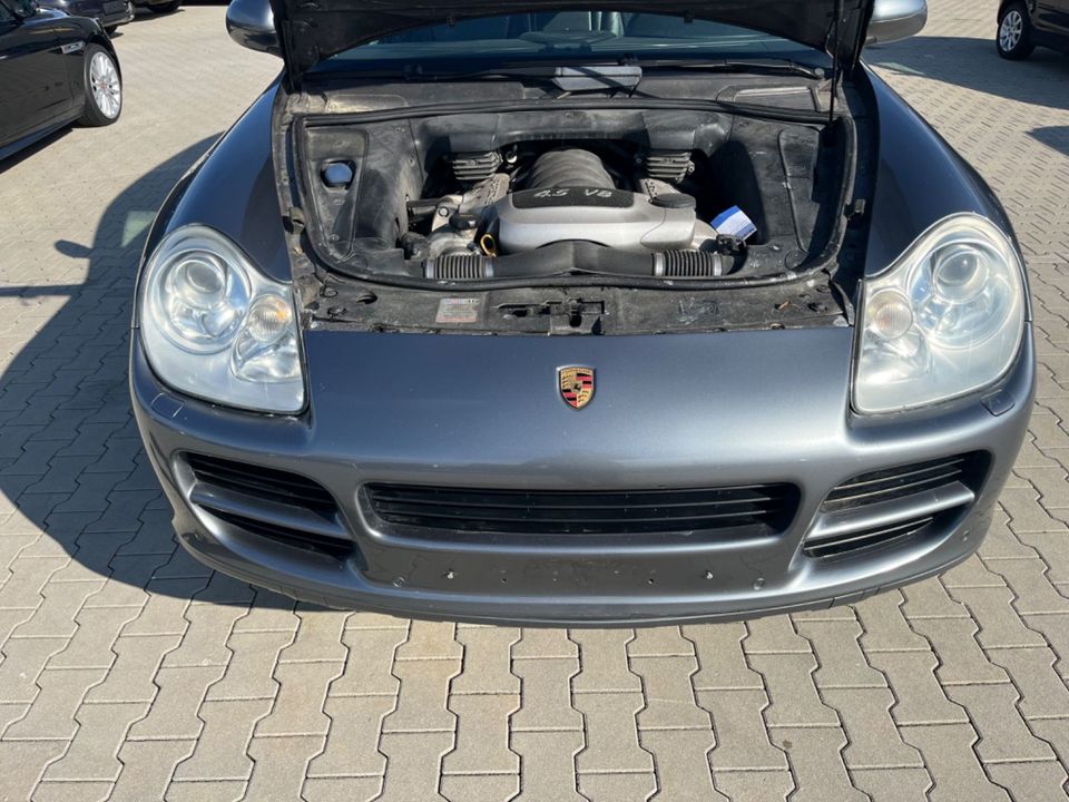 Porsche Cayenne S 4.5, SH-gepfl,Leder,Navi,Xen,TÜV-02/26 in Mengkofen