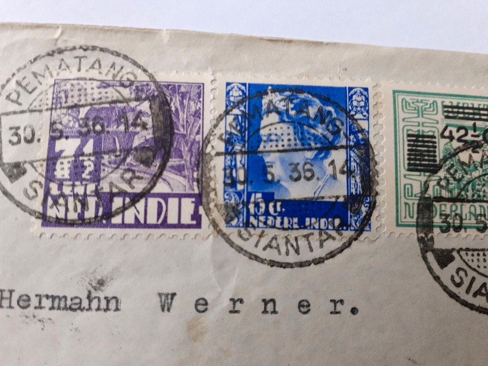 Briefmarken,Philatelie,Luftpost,Niederlande,KLM,Luftfahrt,Kolonie in Hamburg