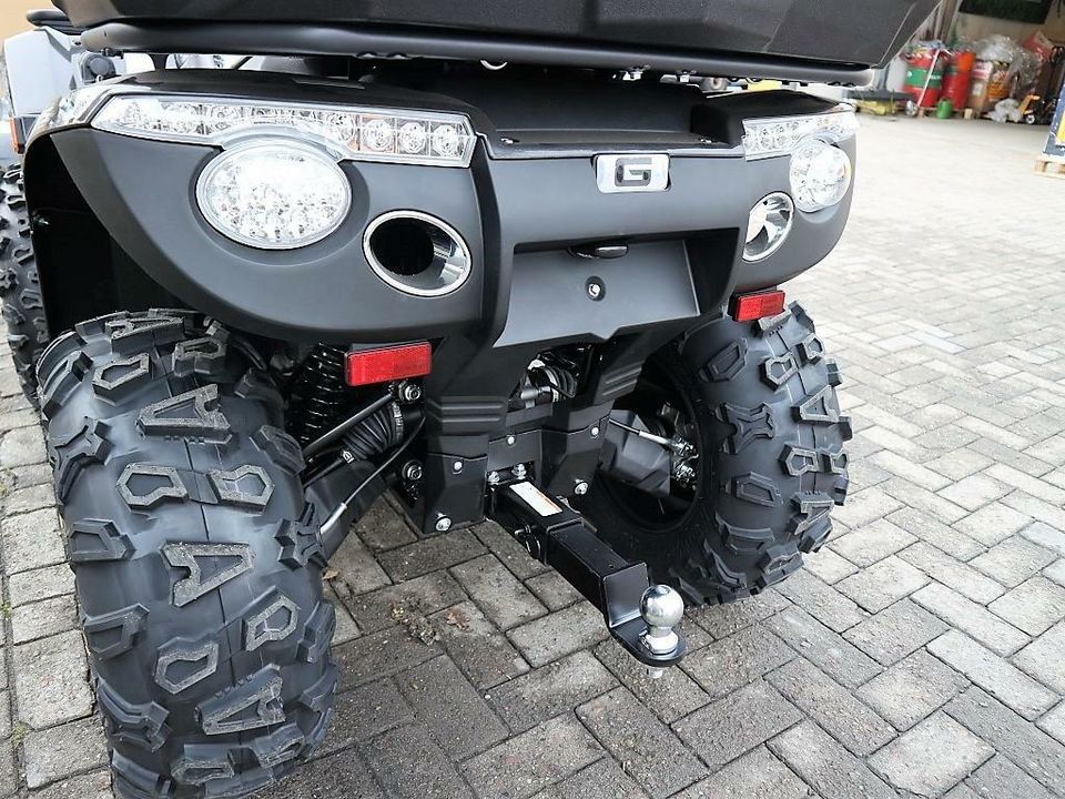 ATV / Quad GOES Iron black, 27 PS inkl. Kehrmaschine , LOF in Mettingen