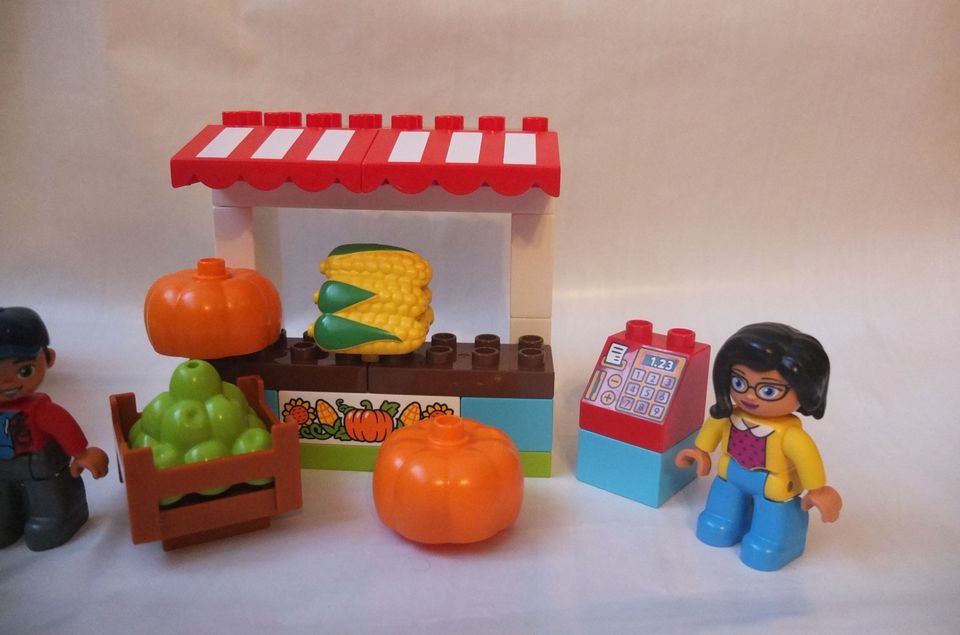 Lego Duplo Set 10867 Kaufladen Bauernmarkt Wochenmarkt in Ottensoos