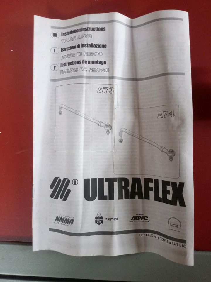 Ultraflex Tillerarm in Gerblinghausen