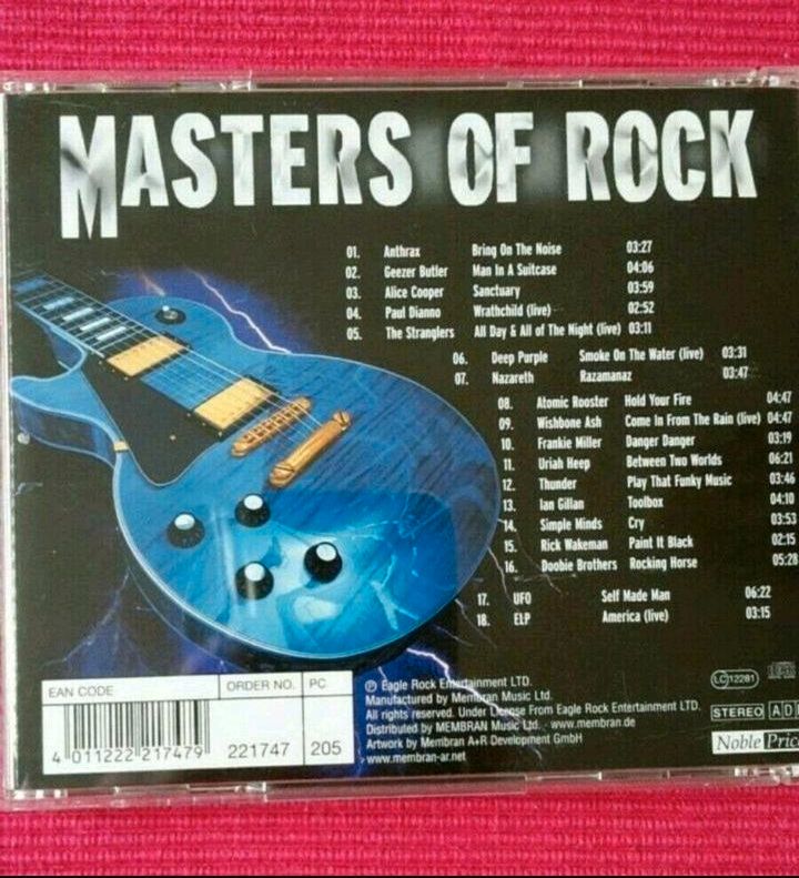 Masters of Rock Vol. 1 - 3 * CD Album in Kiel