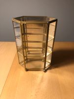 Glasbox mit goldfarbenen Metallrändern Hessen - Griesheim Vorschau