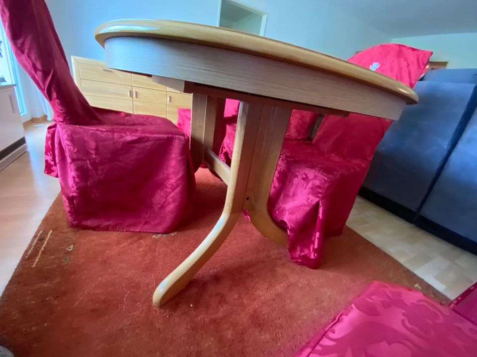 Tisch Esstisch mit 6 Stühlen Stubentisch in Essen