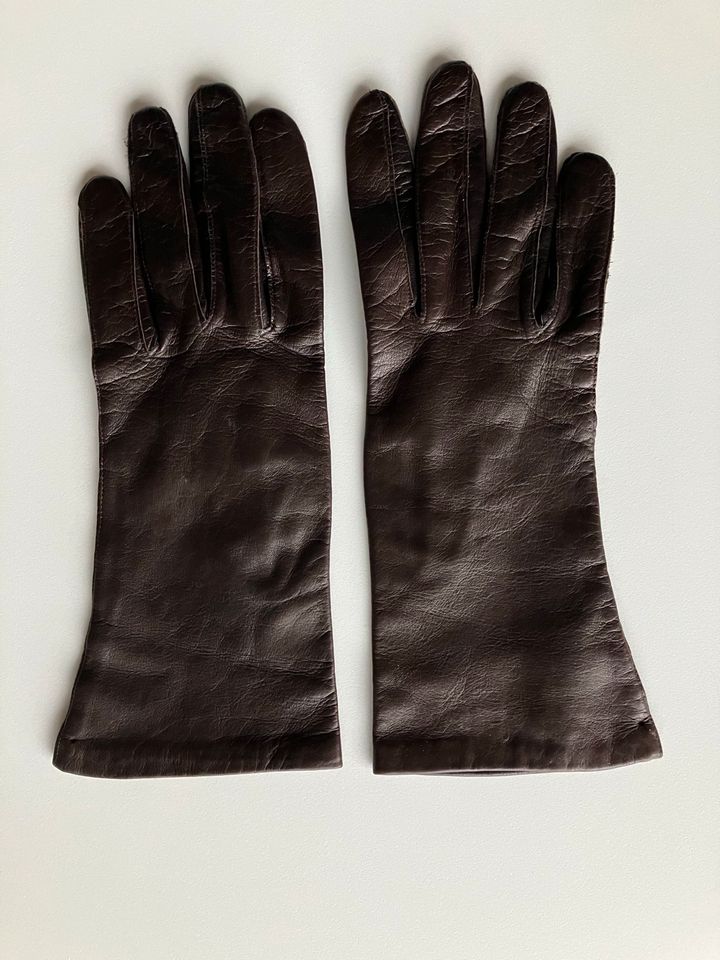 Vintage Handschuhe Lederhandschuhe Gr. 8 S/M in Rotenburg (Wümme)