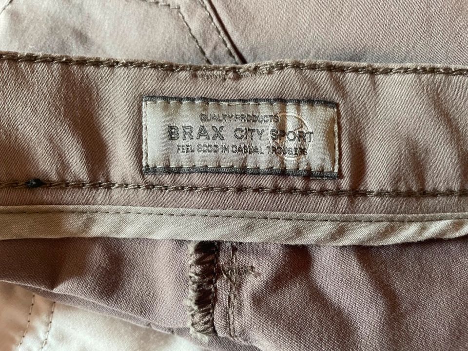Brax Carola City Sport Hose Jeans Gr. 42 Stone Stein Grau in Duderstadt