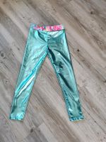 Leggings Türkis Glitzer Metallic Baden-Württemberg - Eigeltingen Vorschau