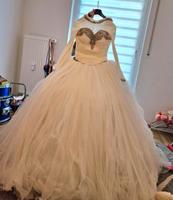 Tesettür Hijab Brautkleid 38 mit Glitzertüllrock Cinderella Köln - Porz Vorschau