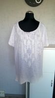 T-Shirt Oberteil Oversize ecru meliert mit Pailletten Gr. S edc Friedrichshain-Kreuzberg - Friedrichshain Vorschau