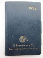 Vintage GLOCKEN Taschenkalender mit Bleistift aus 1952 Hessen - Marburg Vorschau