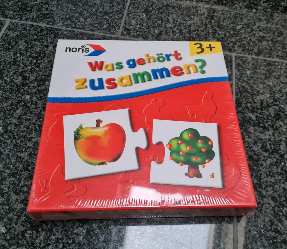 "Meine ersten Spiele" "Was gehört zusammen?" Kinder Puzzle Memo in Dresden