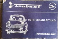 Original Bedienungsanleitung für Trabant 601, 601 S, 601 deluxe Sachsen - Mittweida Vorschau