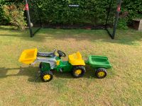 John Deere Traktor+Anhänger☀️ Alter 2,5 - 5 Jahre mit Frontlader Schleswig-Holstein - Tarp Vorschau