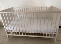 Gitterbett Babybett 60X120 cm mit Matratze weiß Hamburg Hamburg-Mitte - Hamburg Wilhelmsburg Vorschau