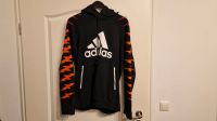 Adidas Hoodie M - Kaputzenpullover Schwarz Herren Blitze Orange Nordrhein-Westfalen - Bottrop Vorschau