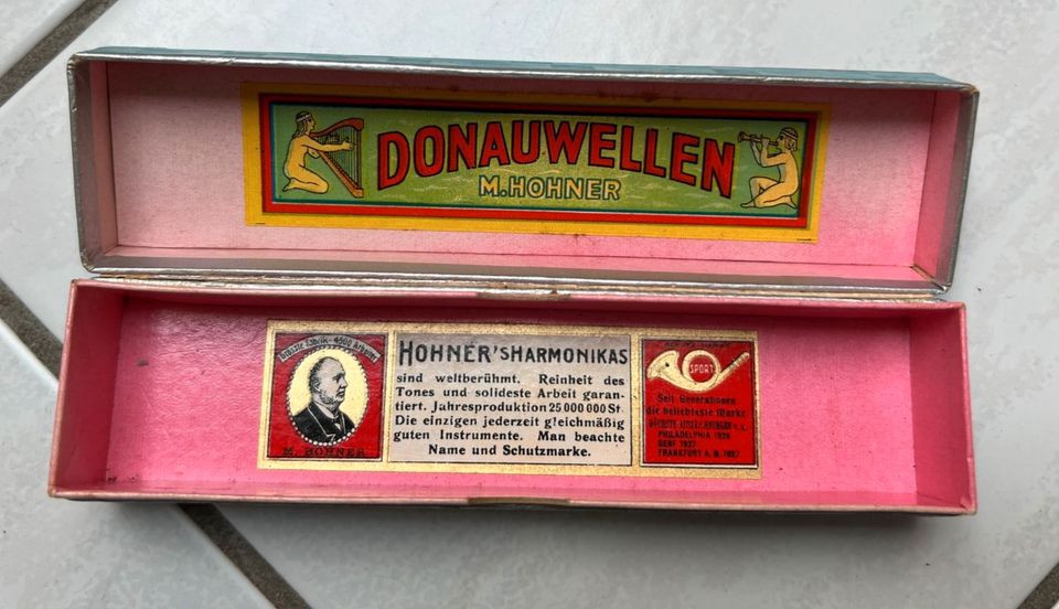 Mundharmonika,  Hohner, "Donauwellen" Vintage in Dörverden