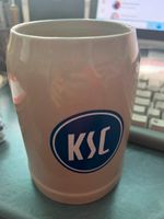 KSC Bierhumpen Bierglas Steinkrug Sammler Ultras Kutte Logo Baden-Württemberg - Gaggenau Vorschau