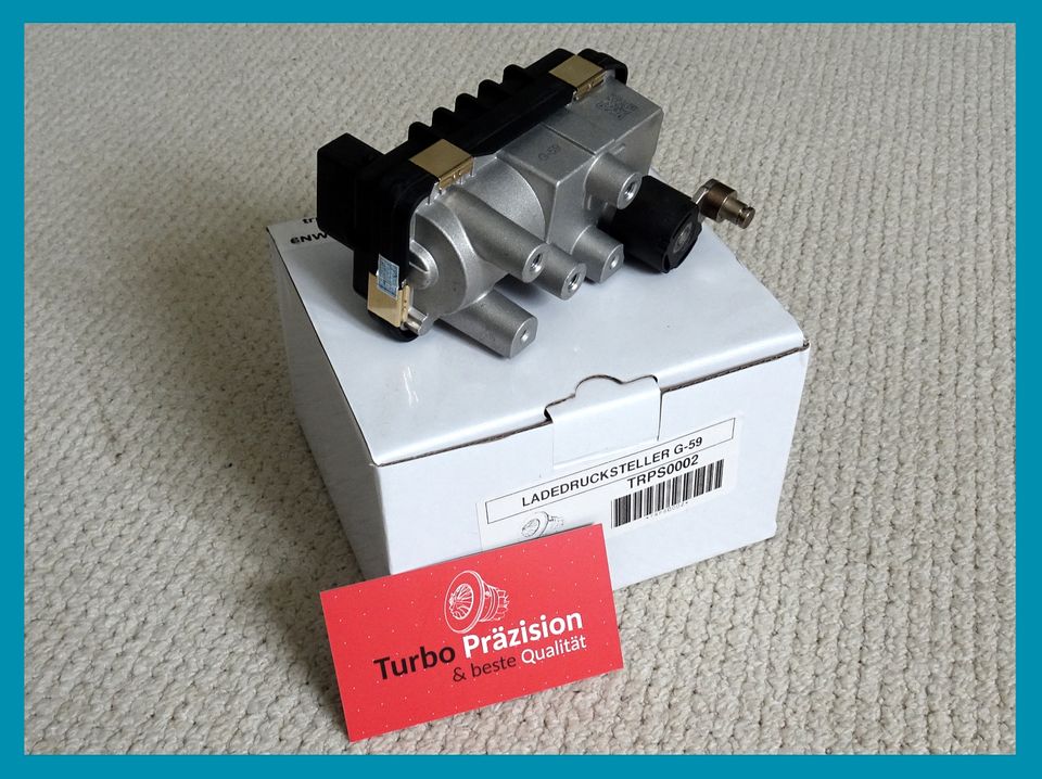 Ladedruckregler G59 (NEU) Ladedrucksteller f. Turbolader Actuator in Oschatz