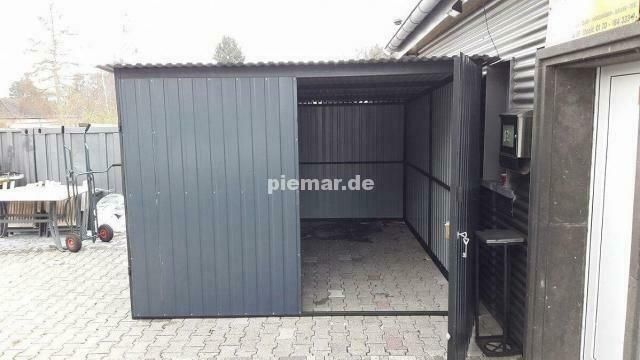 Blechgarage 3x4m Garage Fertiggarage Schuppe | piemar.de 9102! in Schwäbisch Hall