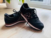 New Balance 500 in schwarz & gold Brandenburg - Petershagen Vorschau