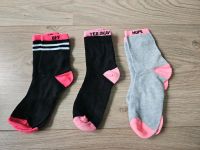 Socken 3er Set Gr. 35-38 schwarz neon Baden-Württemberg - Wyhl Vorschau