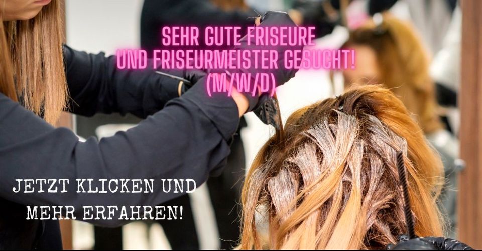 Friseurin oder Friseurmeisterin gesucht in Berlin