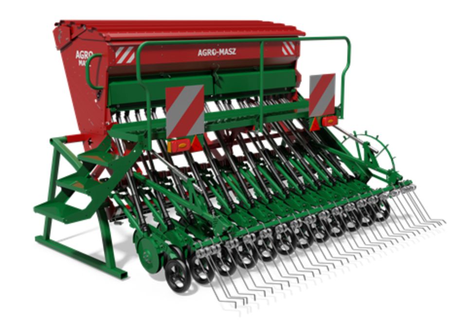 Agro Masz Aufbausämaschine  mit Scheibenegge/ Drillkombination in Coesfeld