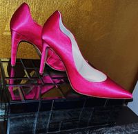 Pumps Högl Größe 39 pink Satin Rheinland-Pfalz - Neuwied Vorschau