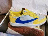 Travis Scott X Nike Air Jordan 1 Canary Yellow  (mit Rechnung) Bayern - Eggenfelden Vorschau