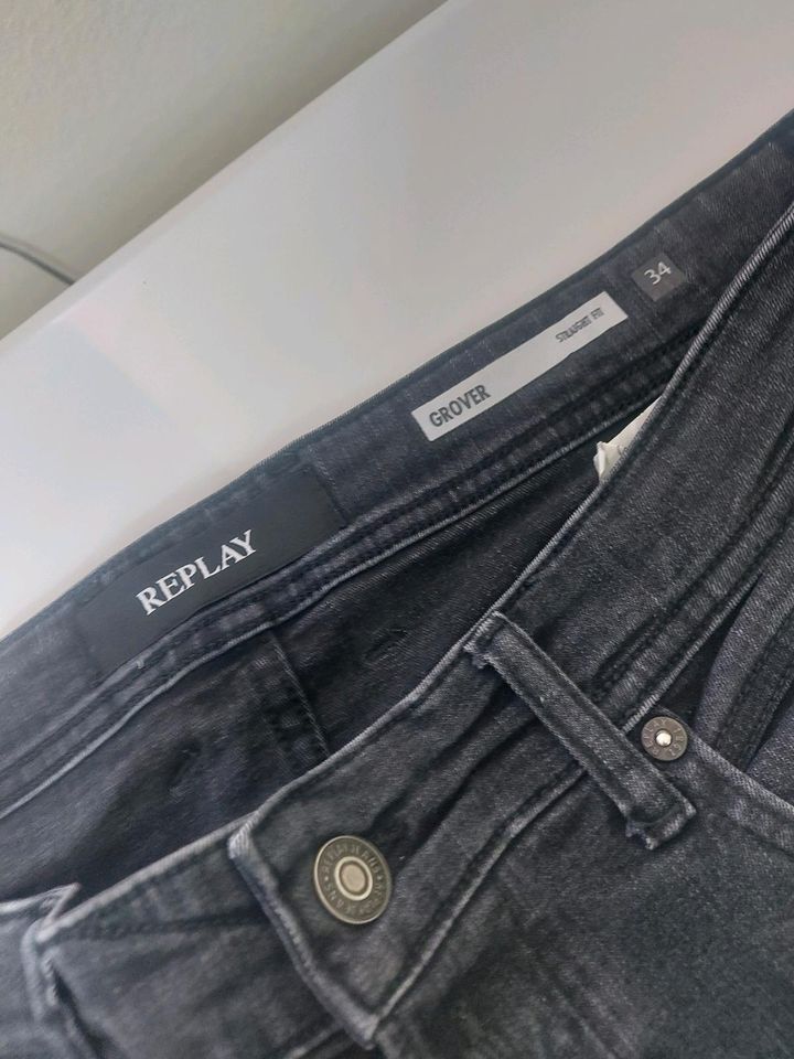 3x originale Herren replay Jeans anbass/ grover 34/32 in Essen