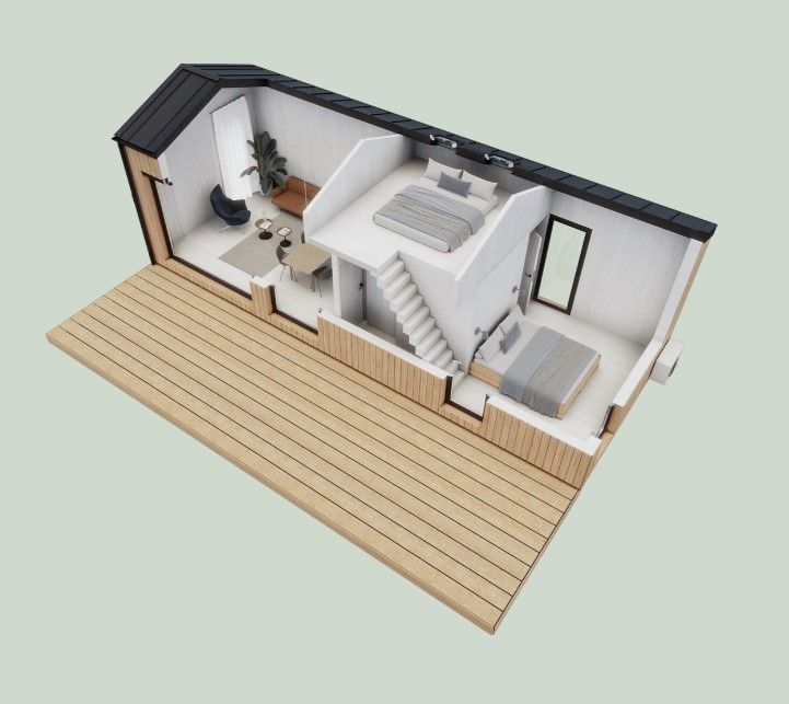 Tiny House * Mobilheim * Musterhaus * sofort verfügbar * Erstbezu in Emsbüren