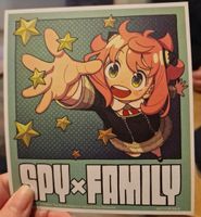 Spy X Family Anya Shikishi Artboard Karte Leipzig - Eutritzsch Vorschau