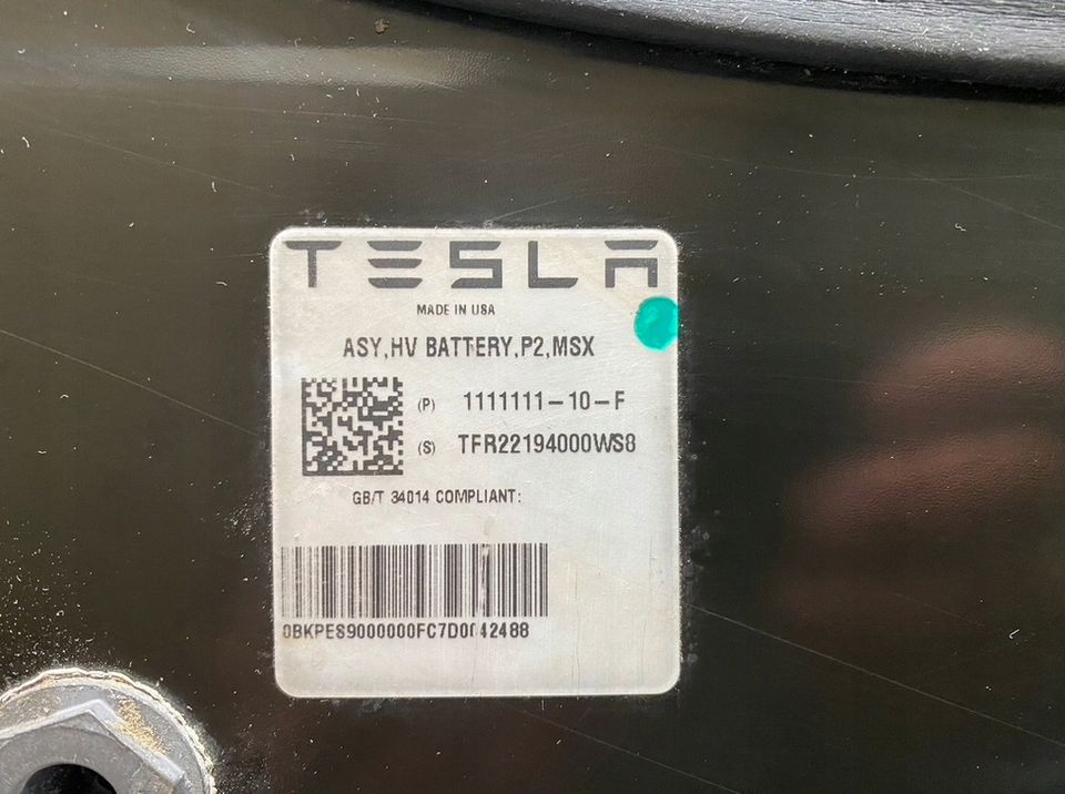 Tesla Model S 2022 PLAID Batterie Akku 100kWh Pack accumulator in Mönchengladbach