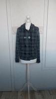 Sweetjacke grau schwarz kariert M/38 Fishbone Sachsen - Lengenfeld Vogtland Vorschau