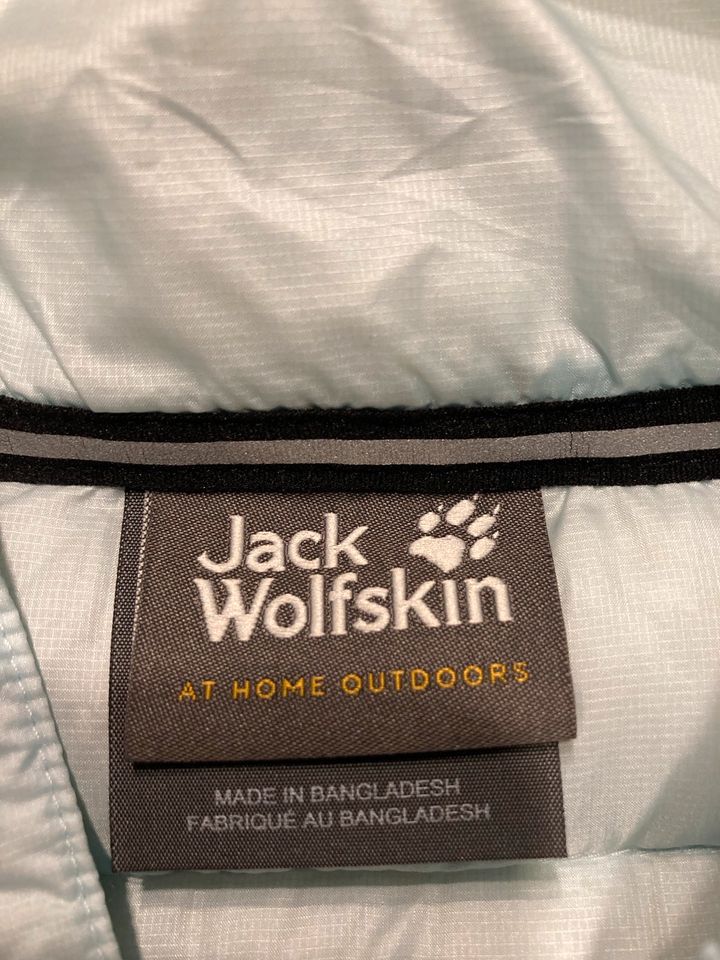 Jack Wolfskin Microguard Stretch Damen Jacke hellblau Größe L in Neumünster