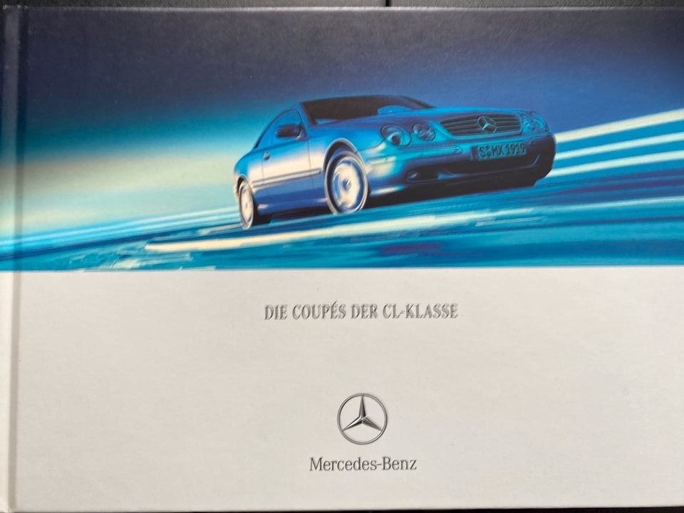 Prospekt Mercedes CL Coupé inkl. CL 55 AMG von 08/2001 in Mettmann