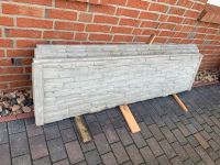 ZAUNELEMENT BETONZAUN ELEMENT NEU RESTSTÜCKE 200x50x4 - 45 EURO Niedersachsen - Sarstedt Vorschau