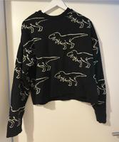 Asos Pullover schwarz weiß Dinosaurier Dinos Brandenburg - Brandenburg an der Havel Vorschau