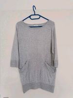 SNOB Langer Pulli Gr S Pullover Oberteil grau Longshirt Shirt Leipzig - Schönefeld-Abtnaundorf Vorschau