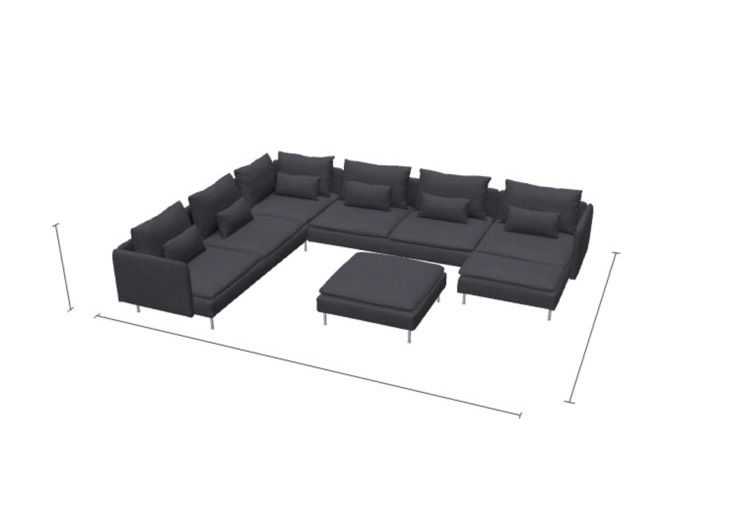 SÖDERHAMN von IKEA | Sofa | Couch in Hahnstätten