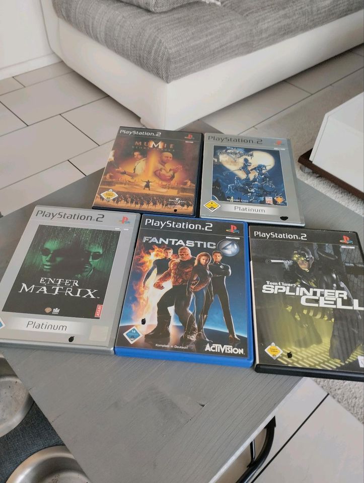 PS2 Spiele 6 Spiele in Herrnburg