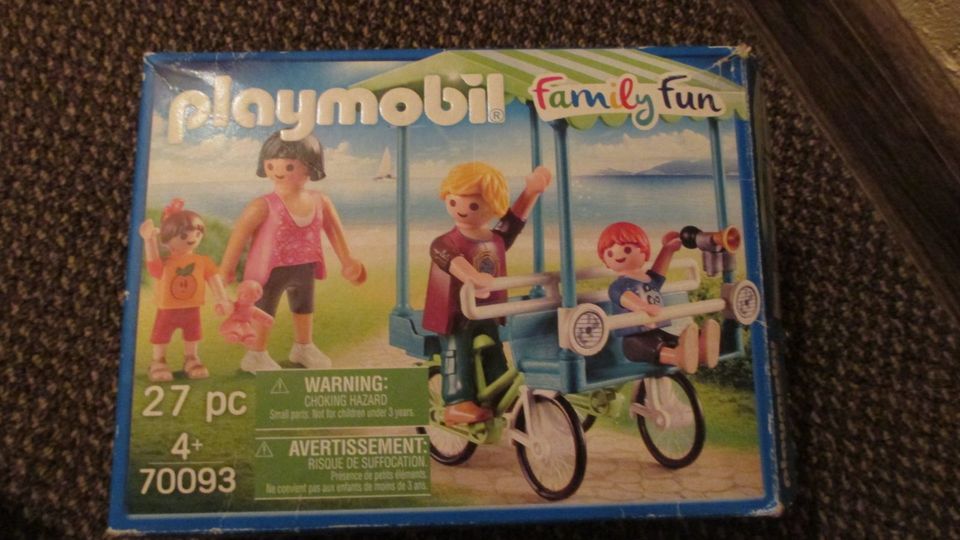 Familien-Fahrrad Playmobil Family Fun 70093 in Horneburg