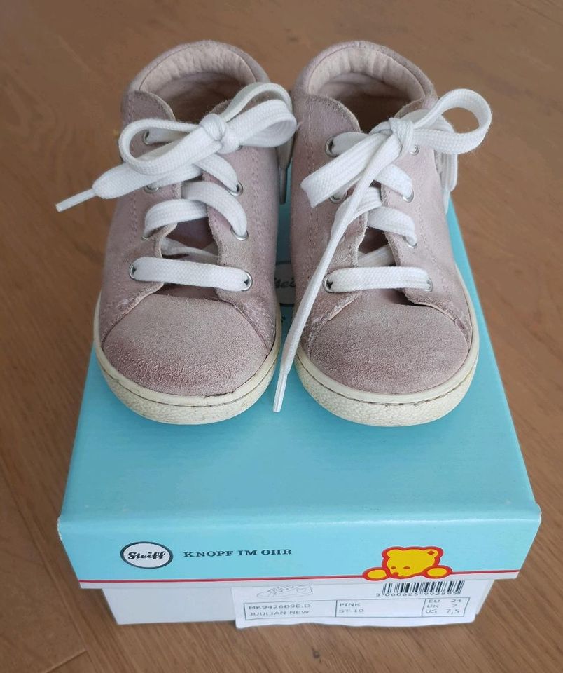 Steiff Wildleder Schnürschuhe Sneaker JUULIAN NEW, Gr. 24 in München