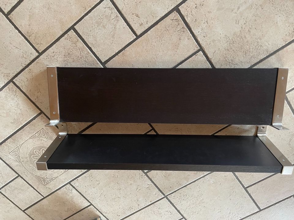 2 Ikea Regale Järpen 80 x 20  schwarz - preis für beide in Pleinfeld