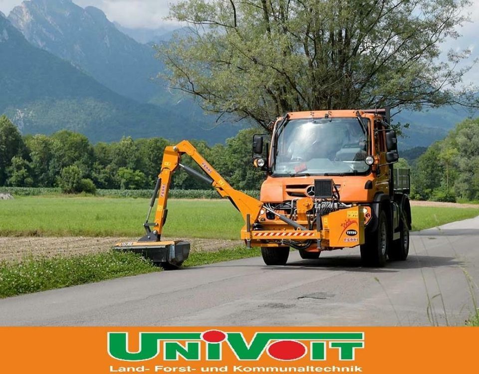 Unimog Ferri Frontauslegemulcher MB trac kein Dücker Mulag in Warmensteinach