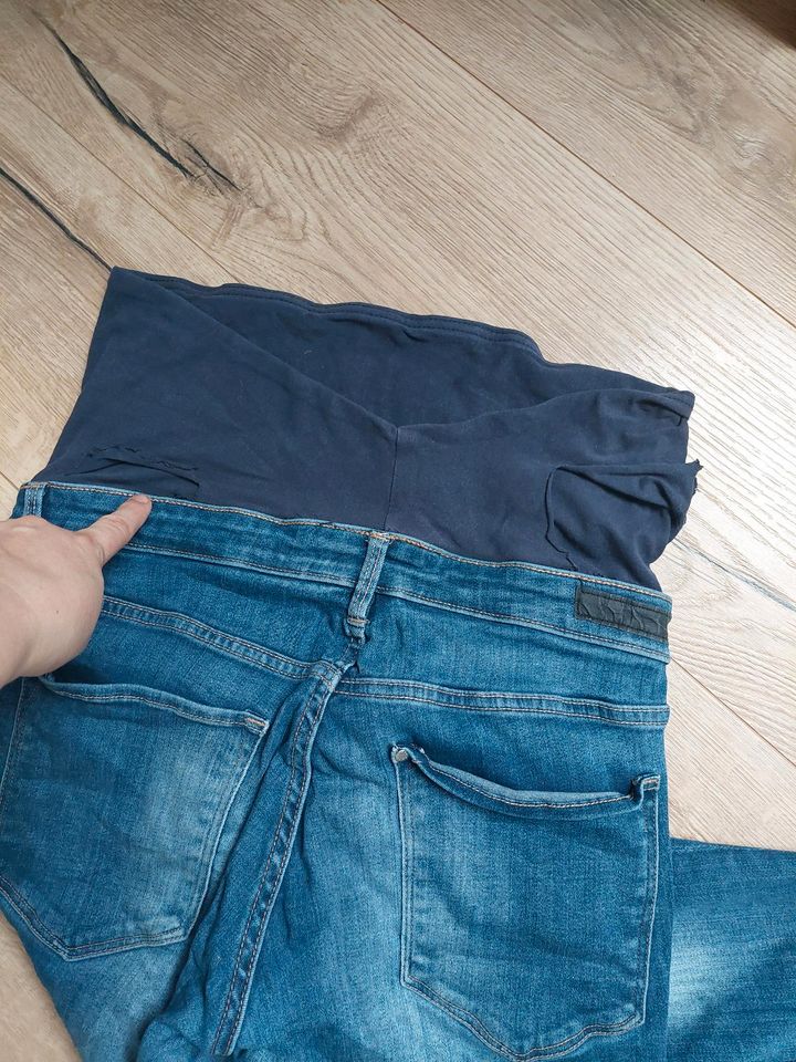 Umstandsjeans Gr 44 von H&M in Zachenberg