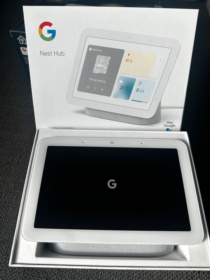 Google Nest Hub 2 Generation + starterset Glühbirnen in Eberstadt